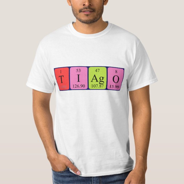Tiago Periodenname Shirt (Vorderseite)