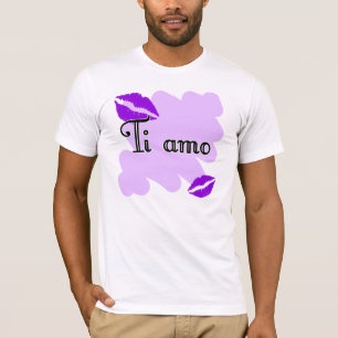 Tiamo - Liebe des Italieners I Sie T-Shirt