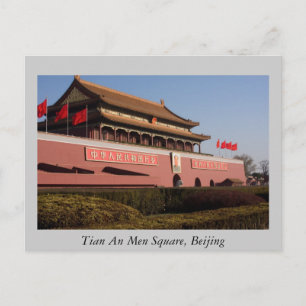 Tian An Men Square, Peking Postkarte