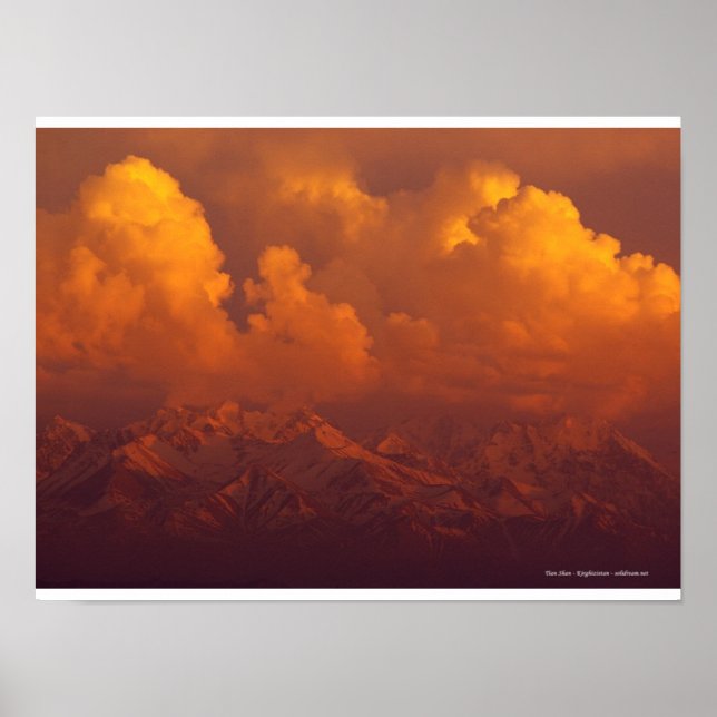 Tian Shan, Kasachstan Poster (Vorne)