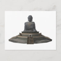 Tian Tan Buddha: Big Buddha: 3D-Modell: Postkarte