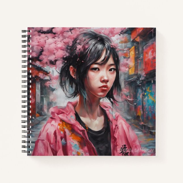 Tian Tian (甜 甜) Notizbuch (Vorderseite)