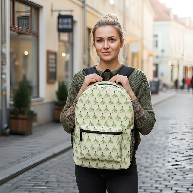Tiana gedruckter Rucksack (Von Creator hochgeladen)