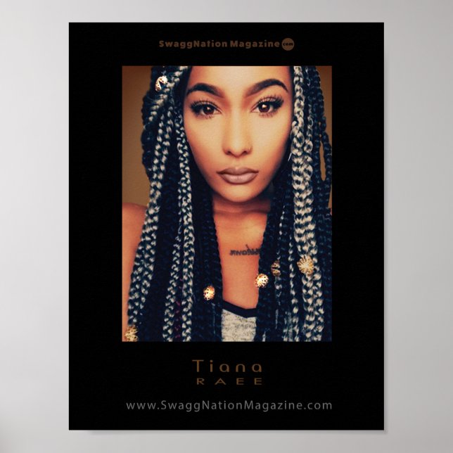 Tiana Raee Cover Poster (Vorne)