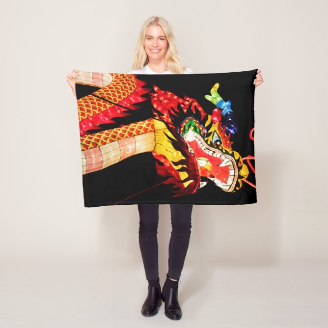 Tianlong-Drache Fleecedecke (Beispiel)