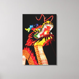 Tianlong-Drache Leinwanddruck