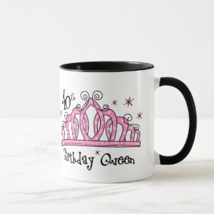 Tiara-40. Geburtstags-Königin LT Tasse