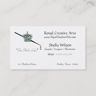 Tiara ARTIST Business Cards Visitenkarte