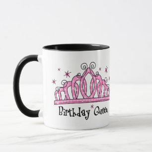 Tiara-Geburtstags-Königin Tasse
