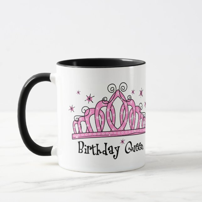 Tiara-Geburtstags-Königin Tasse (Links)