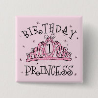 Tiara-Geburtstags-Prinzessin 1. Geburtstag