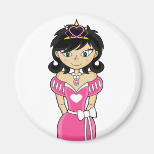 Tiara-Prinzessin Magnet