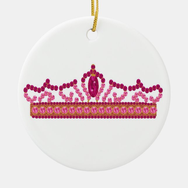 Tiara-Sammlerstücke Keramik Ornament (Vorne)