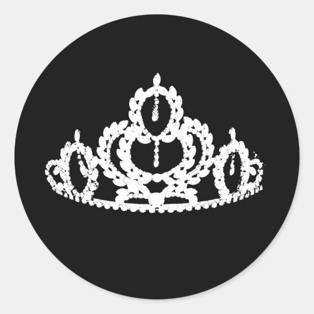 Tiara Sticker (Vorderseite)