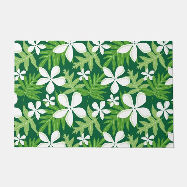 TIARE (GRÜNE) FUßMATTE (Vorderseite)