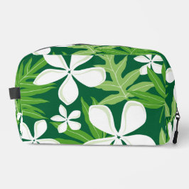 TIARE PATTER IN GREEN DOPP KIT WASCHBEUTEL