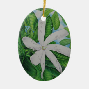 Tiare Tahiti Keramikornament