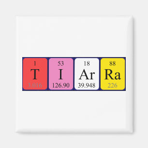 Tiarra Periodenmagnet Magnet