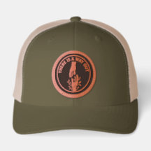 TIAWO Leder-Patch-Hut