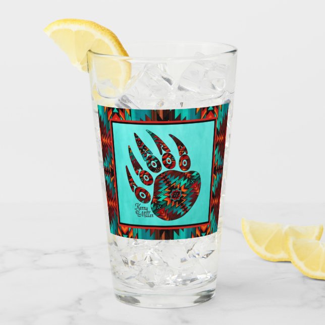 Tibal Bear Paw Glass Glas (Vorderseite Ice)