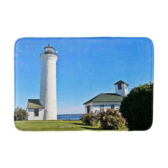 Tibbetts Point Lighthouse, New York Badematte (Vorderseite)
