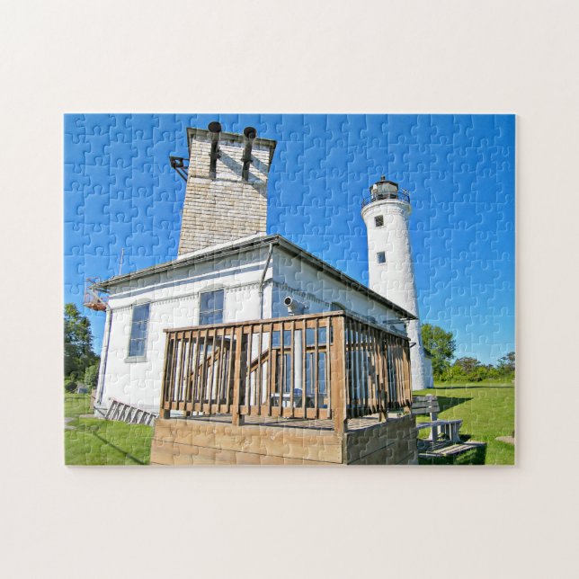 Tibbetts Point Lighthouse, New York Puzzle (Horizontal)