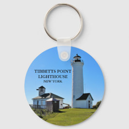 Tibbetts Point Lighthouse, New Yorker Schlüsselanh Schlüsselanhänger
