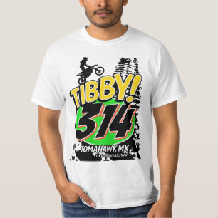 Tibby 314 Motocross MX-Schmutz-Fahrrad-laufende T-Shirt