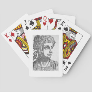 Tiberius Caesar (42 v. Chr.-37 n. Chr.), 1596 (Gra Spielkarten