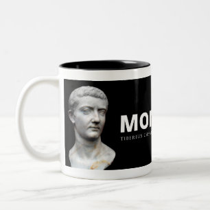 Tiberius Caesar Mommas Jungen-Tasse Zweifarbige Tasse
