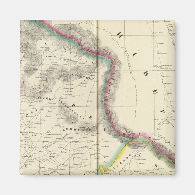 Tibet, Asien 68 Magnet (Vorne)
