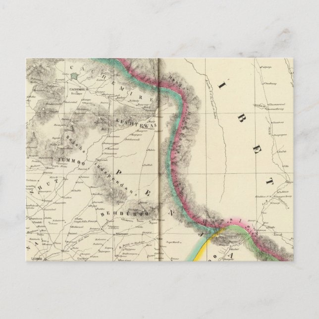 Tibet, Asien 68 Postkarte (Vorderseite)
