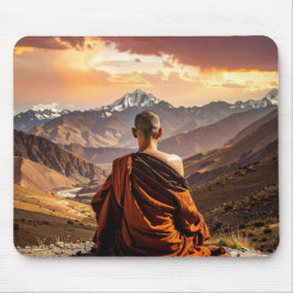 TIbet - Buddhism - Meditation Mousepad