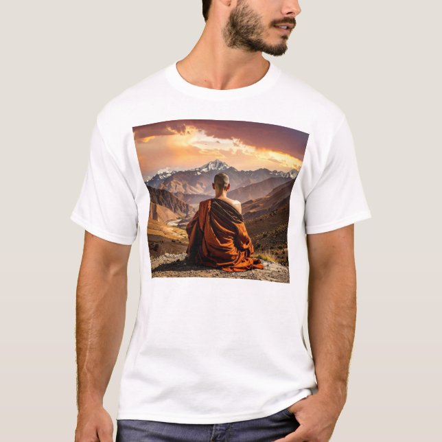 TIbet - Buddhism - Meditation T-Shirt (Vorderseite)