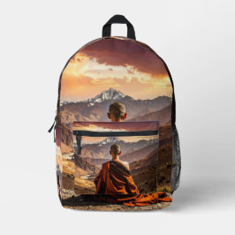 Tibet - Buddhismus - Meditation Bedruckter Rucksack