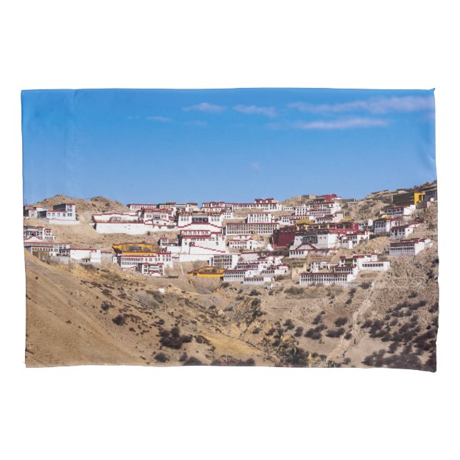 Tibet - Buddhistisches Kloster Ganden Kissenbezug (Vorderseite)