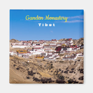 Tibet - Buddhistisches Kloster Ganden Magnet