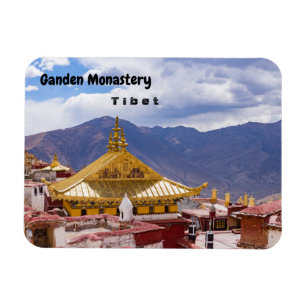 Tibet - Buddhistisches Kloster Ganden Magnet
