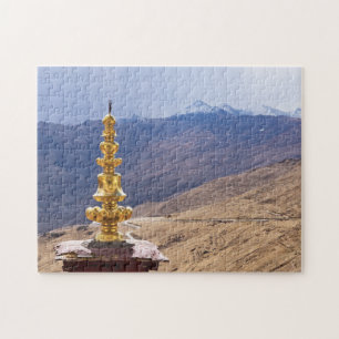 Tibet - Buddhistisches Kloster Ganden Puzzle