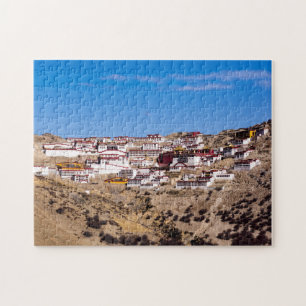 Tibet - Buddhistisches Kloster Ganden Puzzle