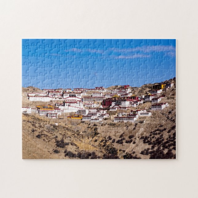 Tibet - Buddhistisches Kloster Ganden Puzzle (Horizontal)