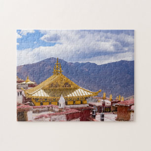 Tibet - Buddhistisches Kloster Ganden Puzzle