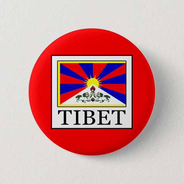 Tibet Button (Vorderseite)