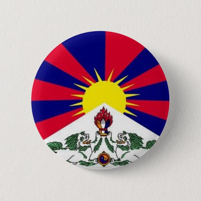Tibet Button (Vorderseite)