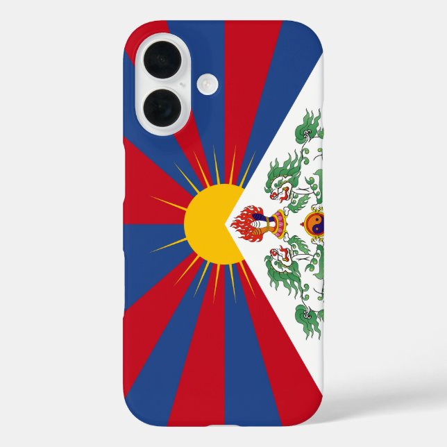 Tibet-Flag Case-Mate iPhone Hülle (Rückseite)