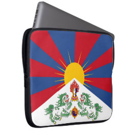 Tibet-Flag Laptopschutzhülle