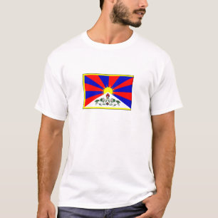 Tibet-Flagge T-Shirt