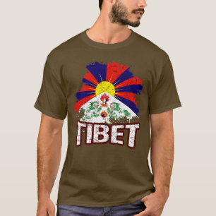 Tibet-Flagge T-Shirt