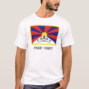 Tibet-Flagge T-Shirt
