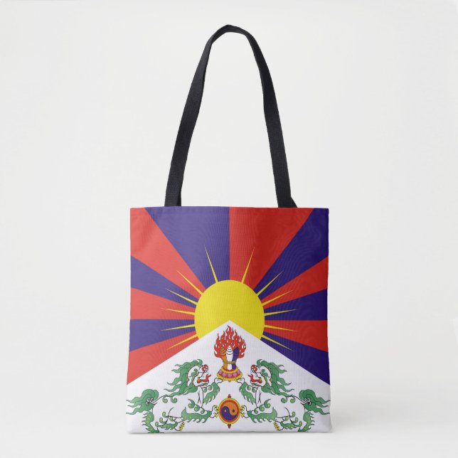 Tibet freie Flagge (Vorderseite)